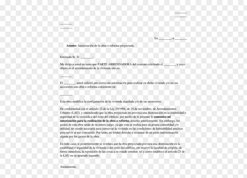 Cartas Document Authorization Letter Work Permit PNG