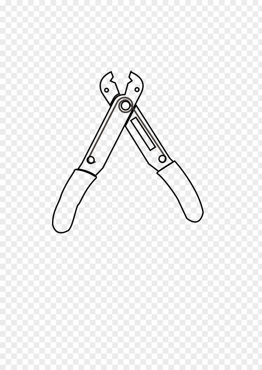 Drawing Electrical Wires & Cable Diagonal Pliers Wire Stripper PNG
