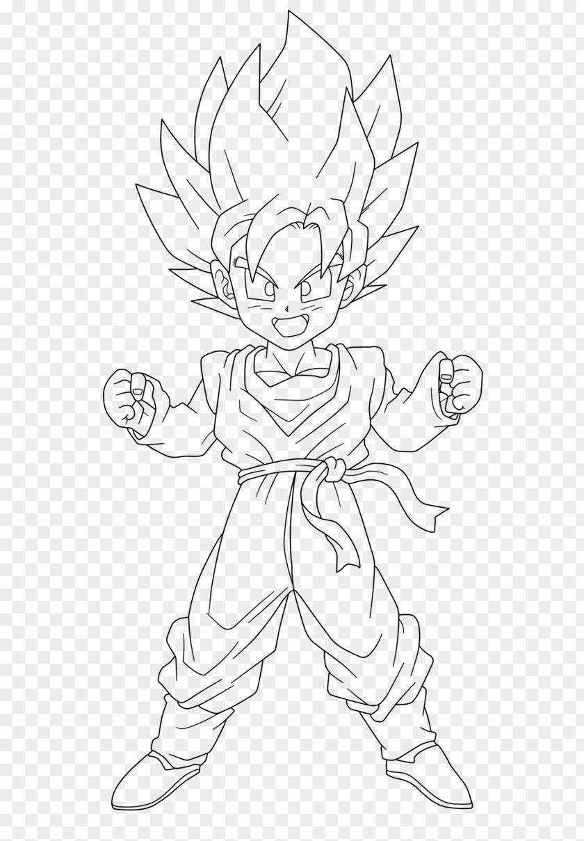 Goku Gotenks Gohan Vegeta PNG