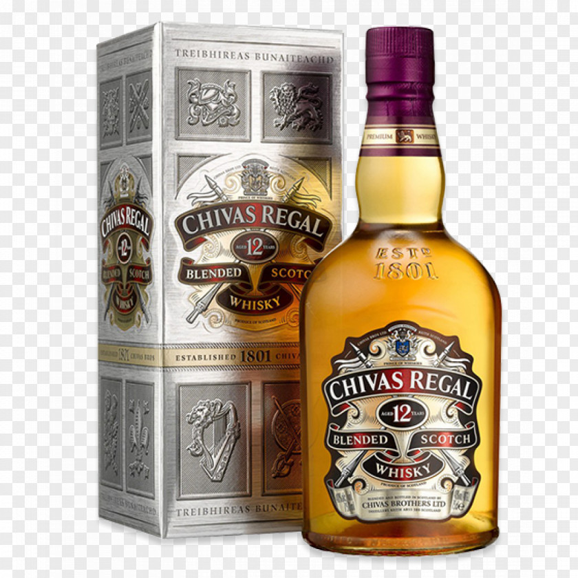Regal Chivas Scotch Whisky Blended Whiskey Aberdeen PNG