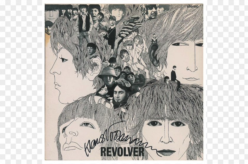Rock Revolver The Beatles Phonograph Record Album PNG
