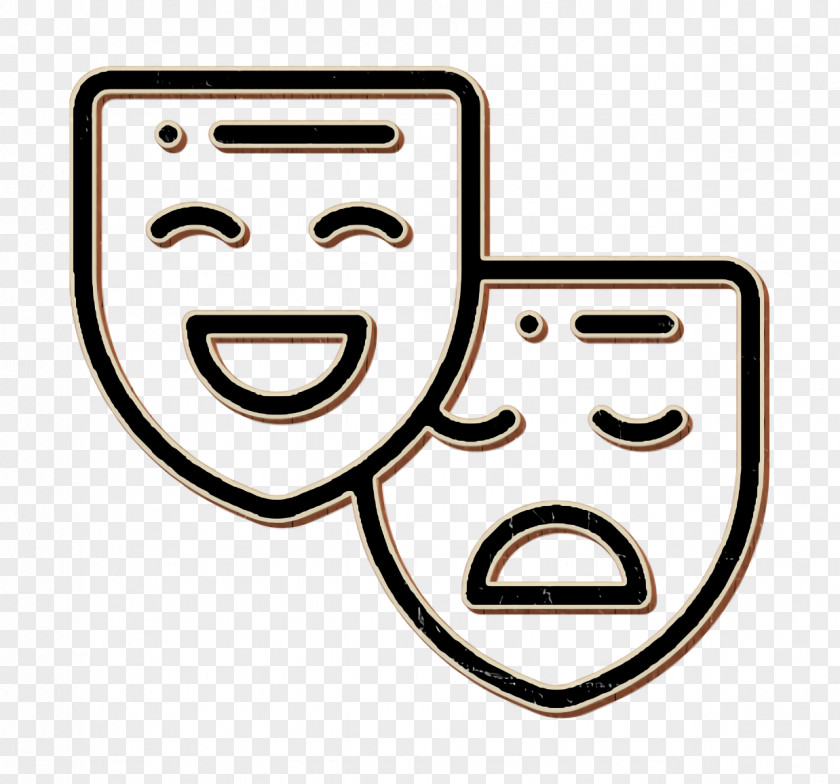 Theater Masks Icon Mask Artistic Studio PNG