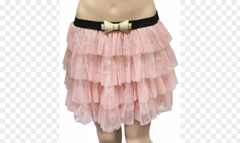 Tutu Skirt Pink M Miniskirt Waist PNG