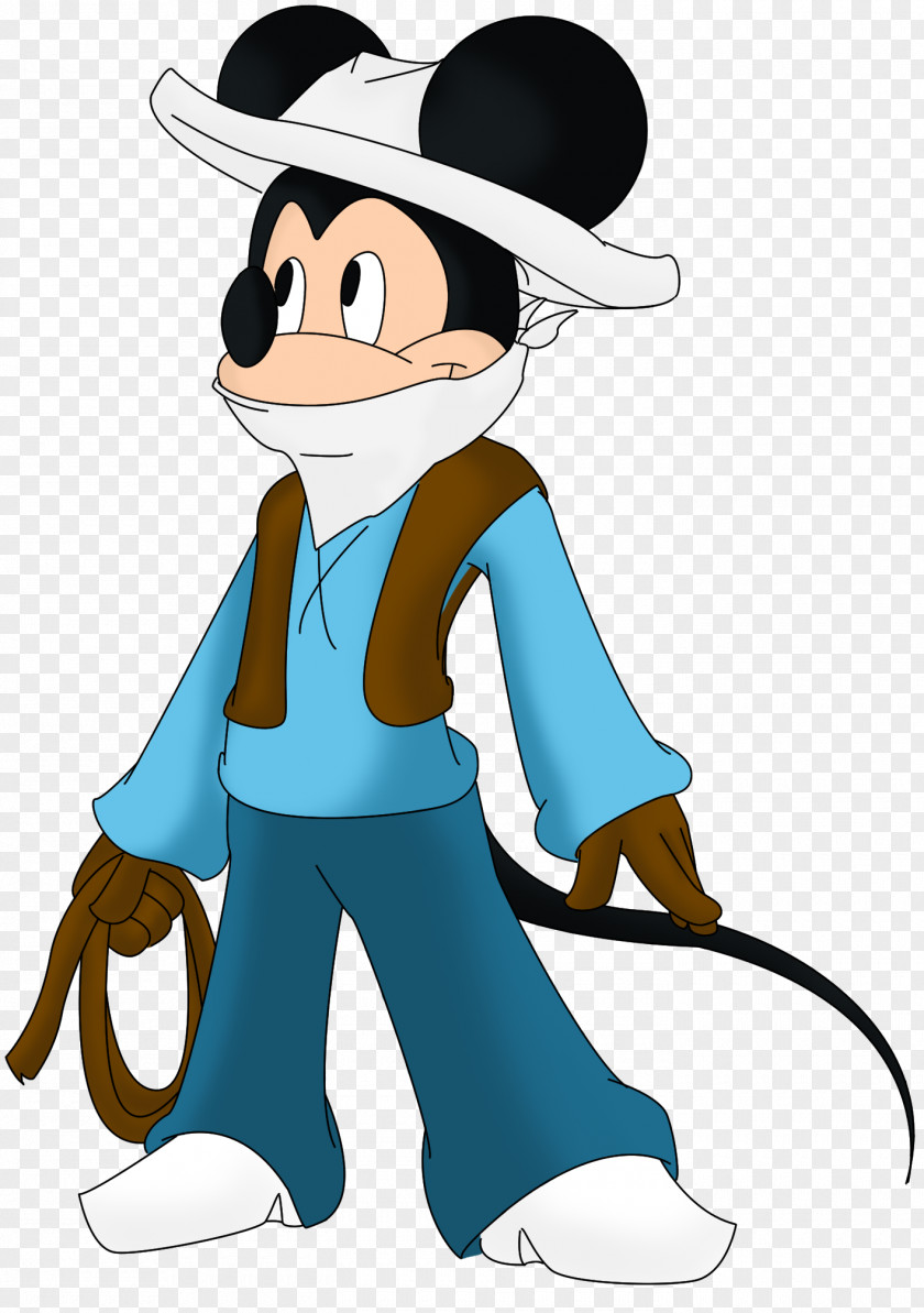 Mickey Mouse Minnie Donald Duck Cowboy Drawing PNG