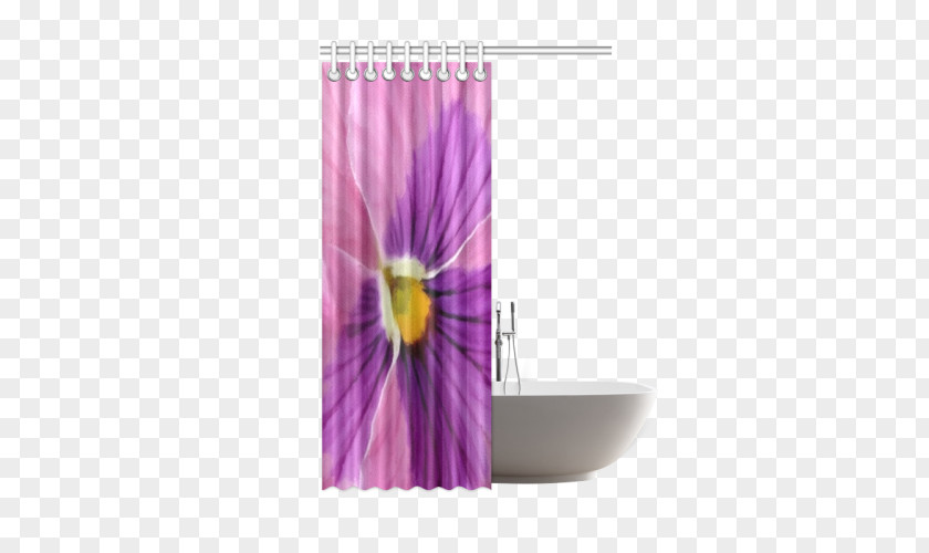 Shower Curtain Textile Polyester Waterproofing PNG
