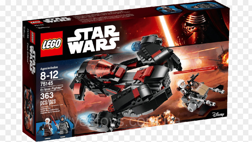 Toy LEGO 75145 Star Wars Eclipse Fighter Lego Minifigure PNG