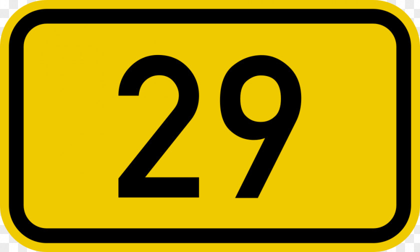 Bundesstraße 25 Number Clip Art PNG