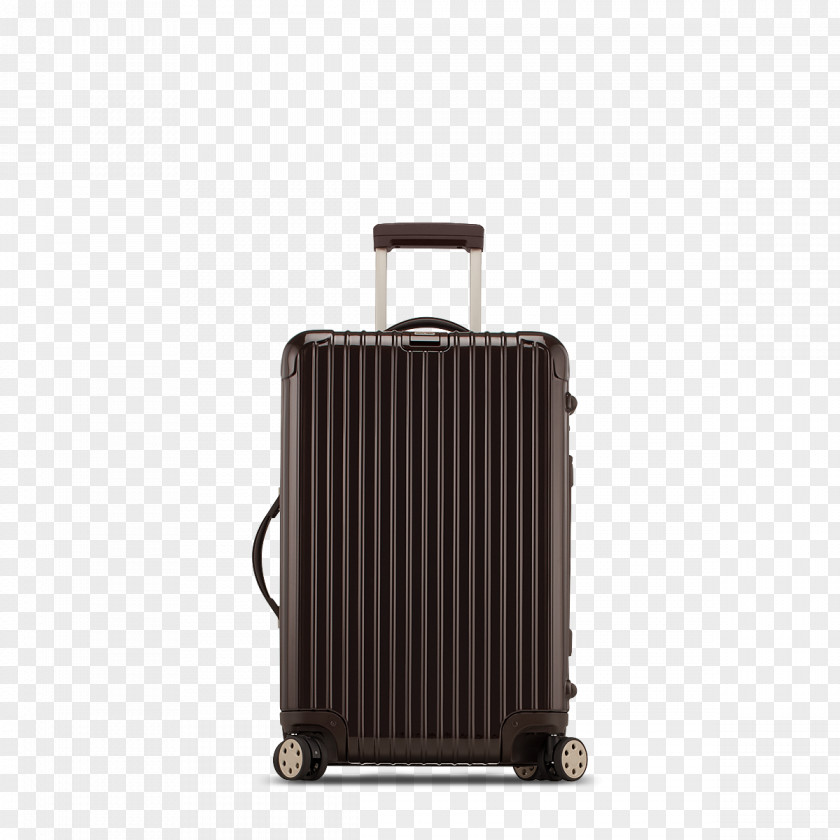 Deluxe Rimowa Baggage Suitcase Air Travel PNG