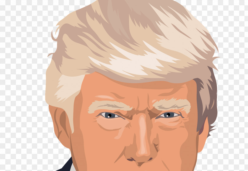 Ear Muscle Donald Trump Drawing PNG