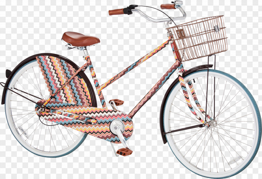 Ladies Bikes Bicycle Missoni Designer Fashion Step-through Frame PNG