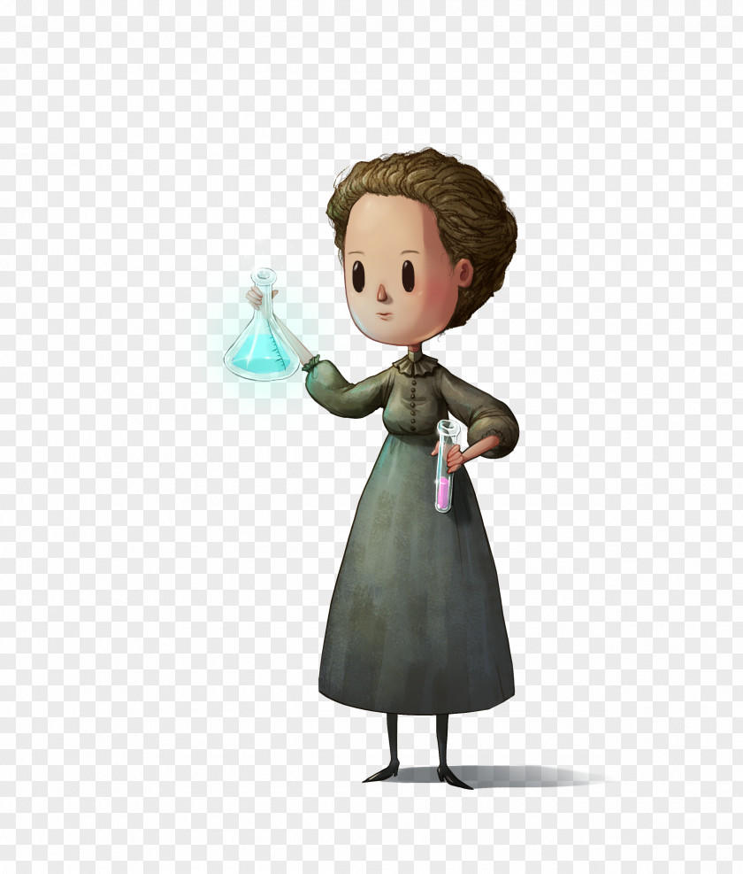 Scientist Cartoon Chemistry Illustration Physicist Image PNG
