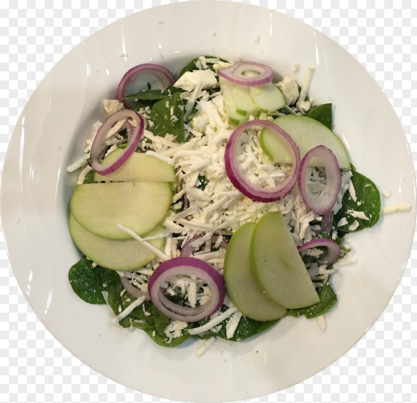 Spinach Salad Vegetarian Cuisine Plate Leaf Vegetable Recipe PNG