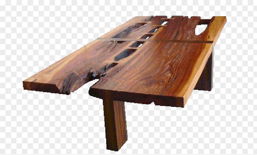 Table Coffee Tables Live Edge Hardwood PNG