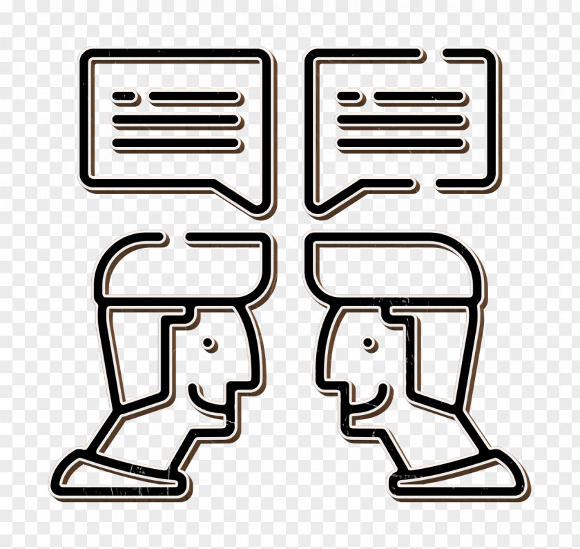Talk Icon Chatting Creative Process PNG