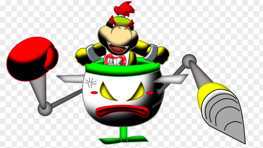 Bowser Jr. Super Mario Bros. Clown Car PNG