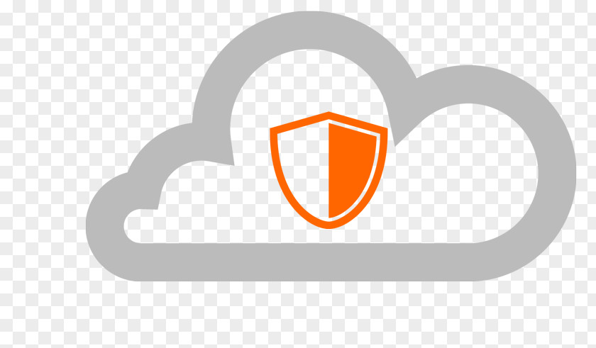 Cloud Secure Logo Brand Font PNG