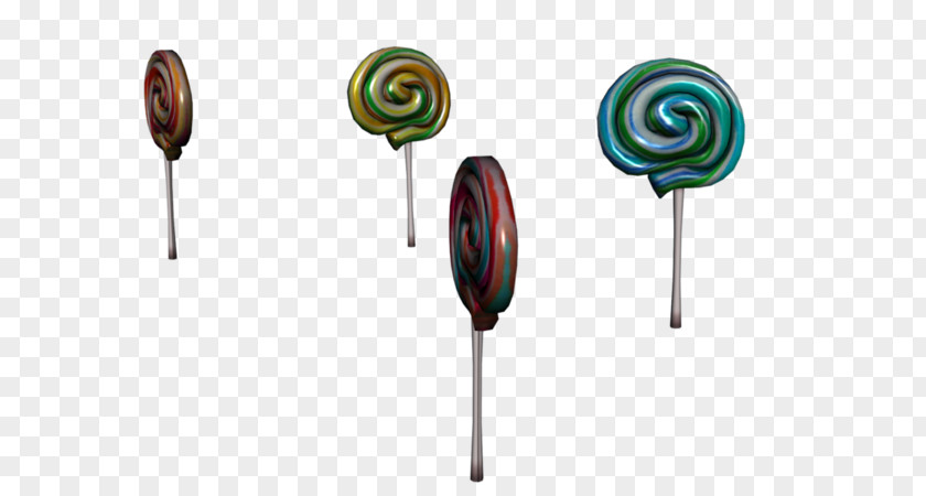 Floating Lollipop Candy PNG