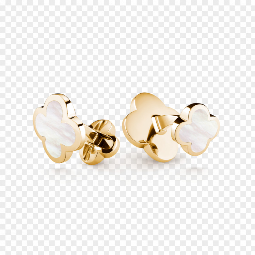 Gold Earring Van Cleef & Arpels Cufflink Gemstone PNG