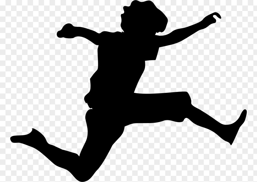 Jump Silhouette Jumping Clip Art PNG