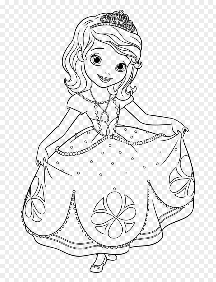 Princess Coloring Book Disney Drawing PNG
