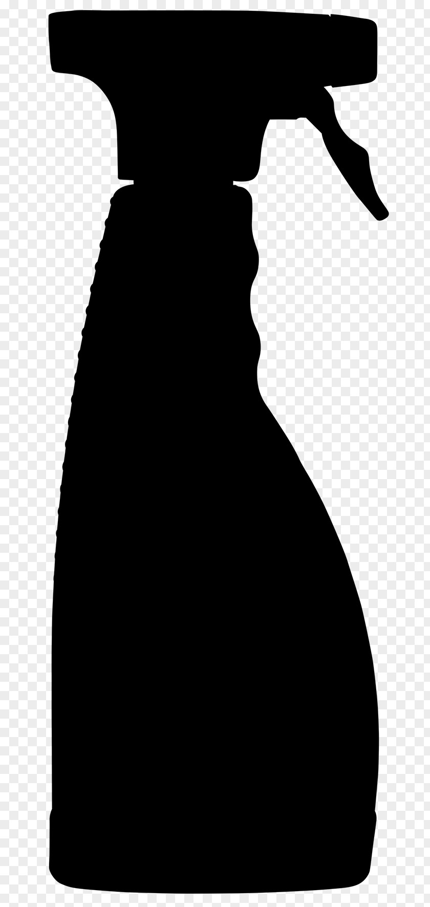 Shoulder Dress Silhouette Clip Art Black M PNG