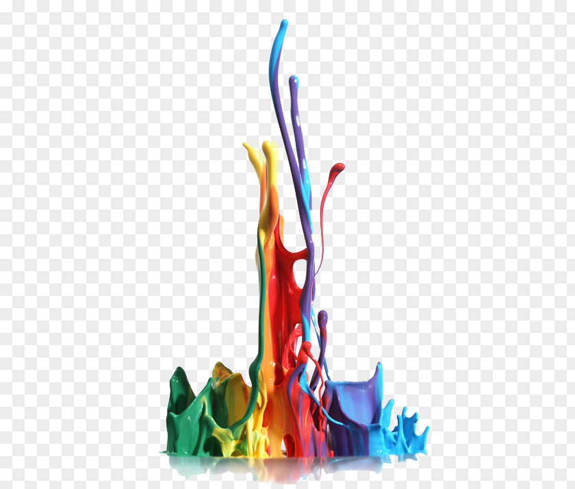 Splash Of Color Drops Ink Digital Printing Manufacturing Textile PNG