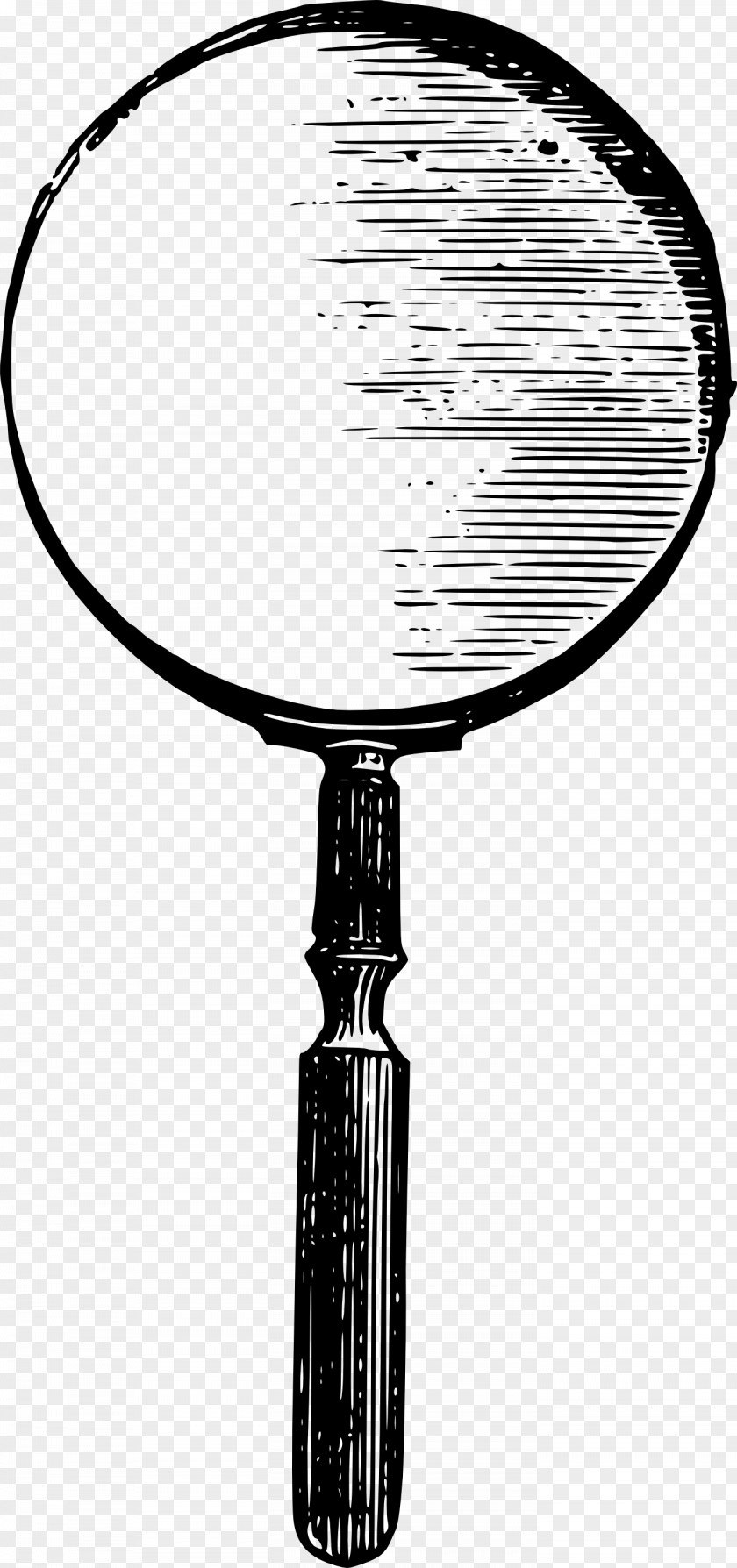 Vintage Background Magnifying Glass Drawing Clip Art PNG