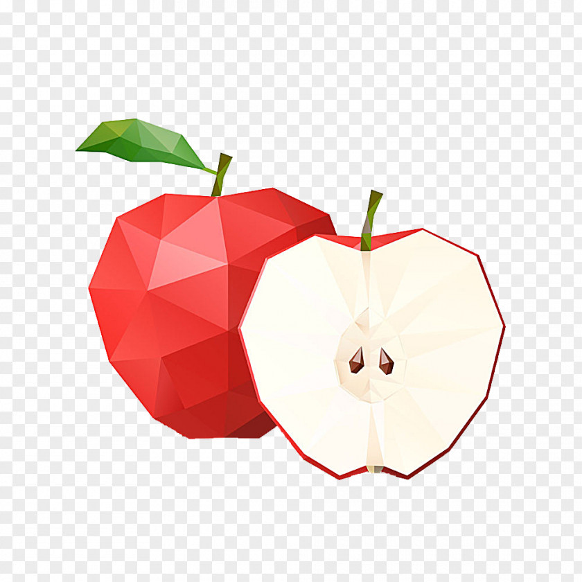 Cartoon Apple Pomegranate PNG