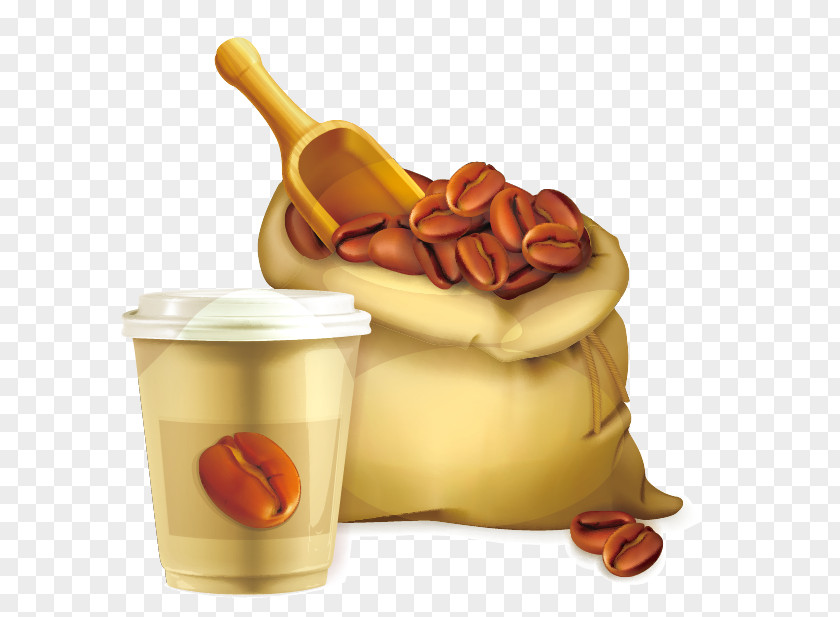 Coffee Icon Vector Material Bean Royalty-free Illustration PNG