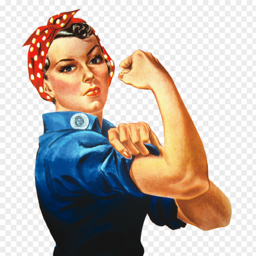 Feminism We Can Do It! Rosie The Riveter United States Second World War PNG
