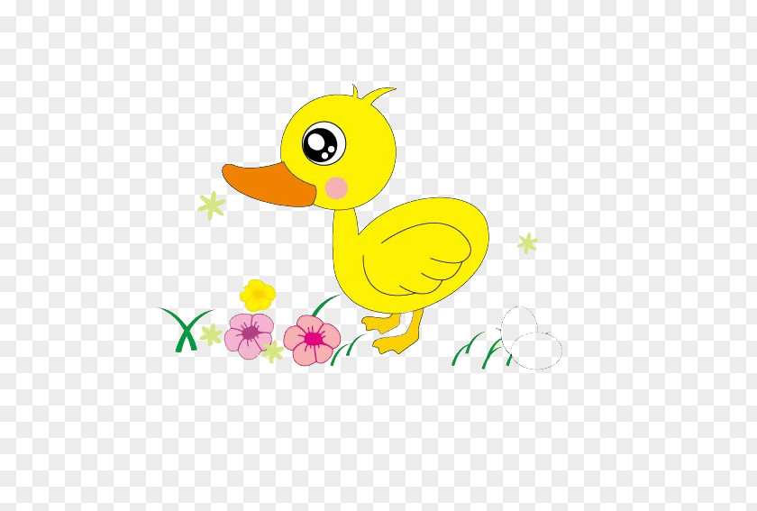 Little Yellow Duck Salted Egg PNG