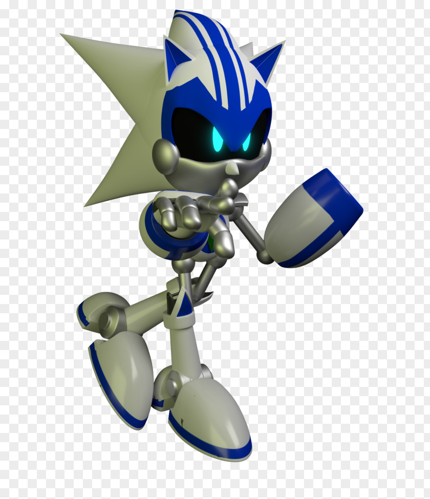 Robot Metal Sonic The Hedgehog 3 Mania 3D PNG
