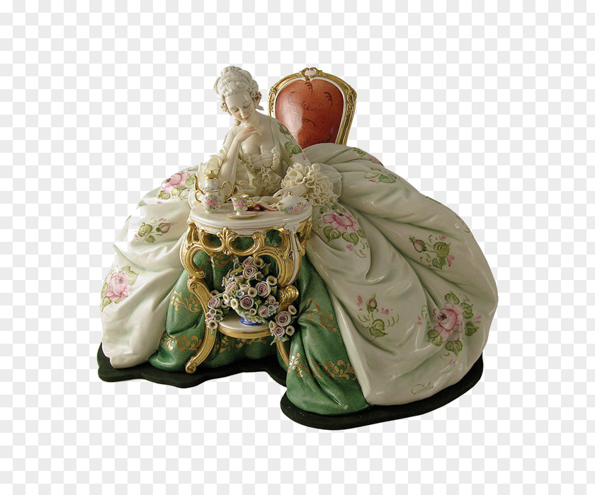 Royal Porcelain Factory Berlin Volkstedt Capodimonte Figurine Dresden PNG