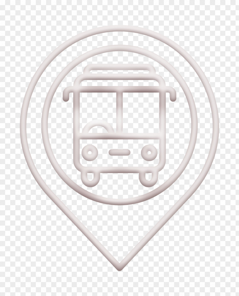 Bus Stop Icon Navigation Maps And Location PNG