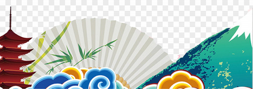 China Wind Underlay Element Poster Banner PNG