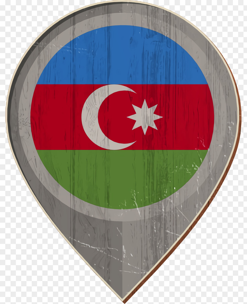Country Flags Icon Azerbaijan PNG