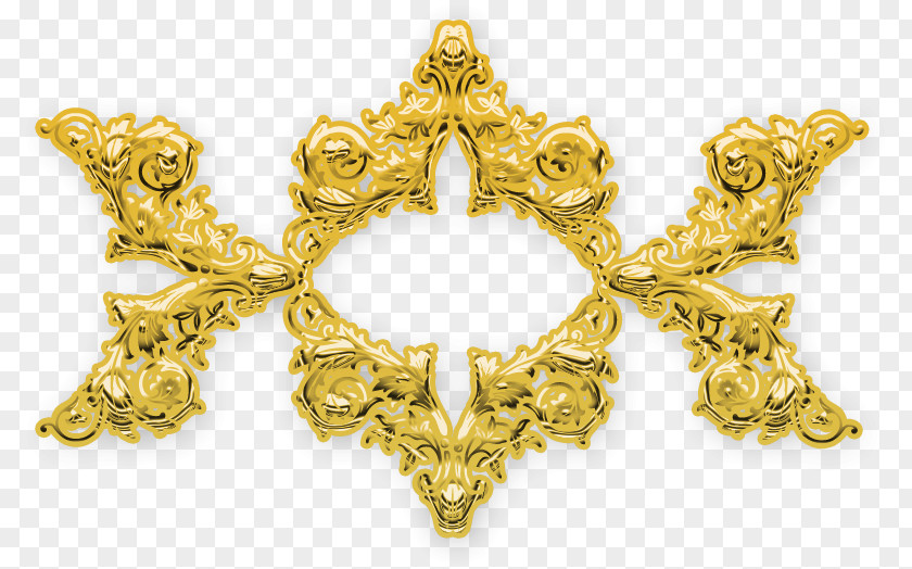 Jewellery Gold Designer Pattern PNG