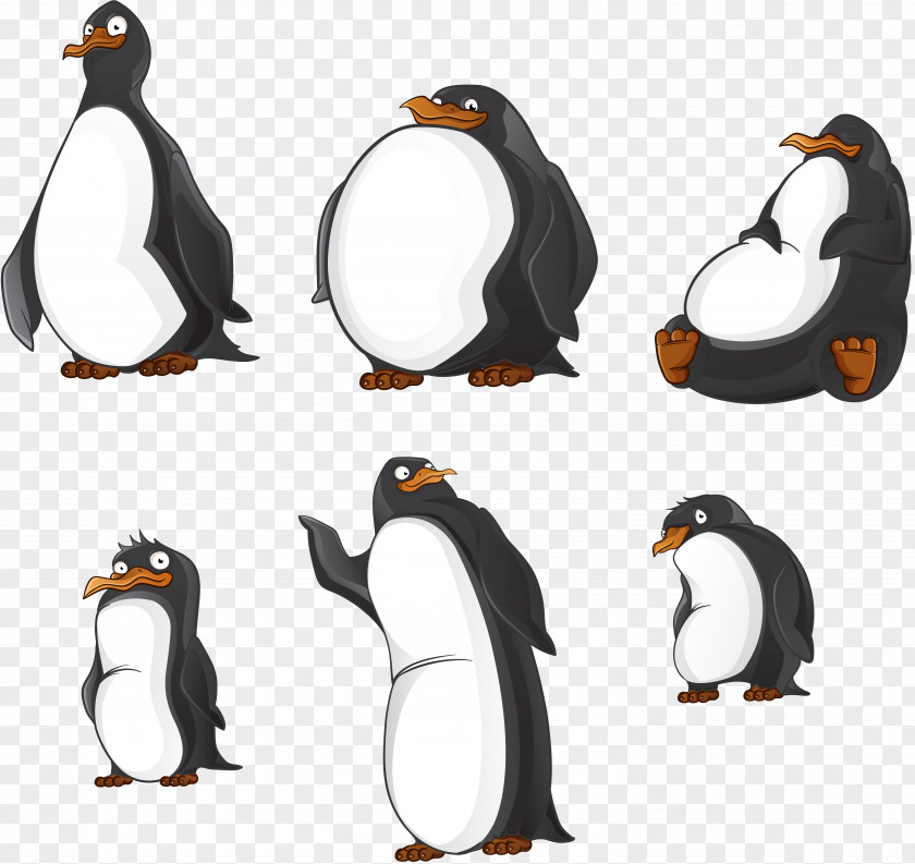Penguin King Clip Art Image PNG