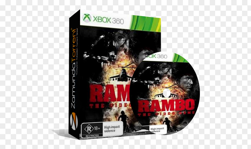 Rambo Xbox 360 Rambo: The Video Game Games PNG