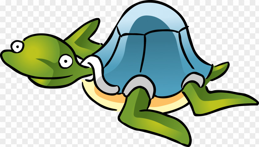 Turtle Cartoon Vector Aquatic Animal Clip Art PNG