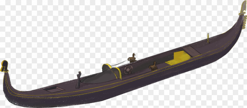 Venice Gondola Boating Water Transportation Car PNG