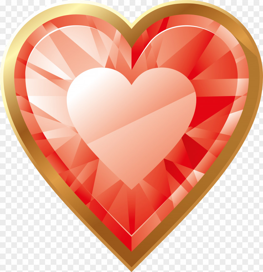 Design Red Valentine's Day PNG