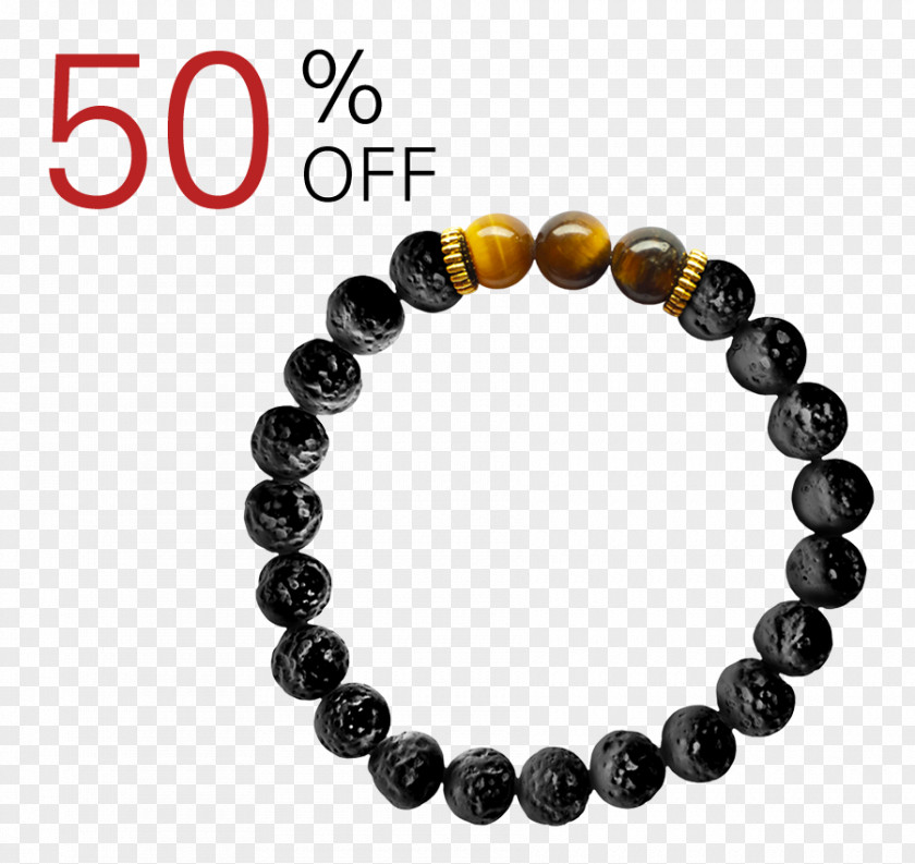 Jewellery Bracelet Onyx Bead Gemstone PNG