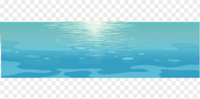 Lake Water Waves Turquoise Ocean Pattern PNG