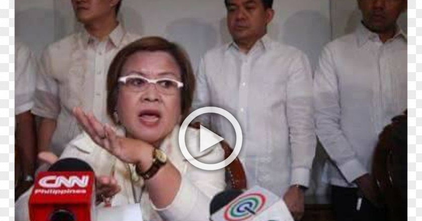 Leila De Lima Presidency Of Benigno Aquino III Senate Illegal Drug Trade Evidence PNG