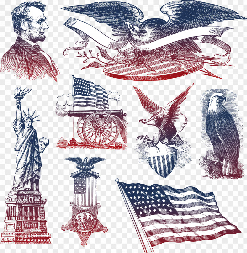 Patriotic And Dedicated United States National Symbol Patriotism PNG