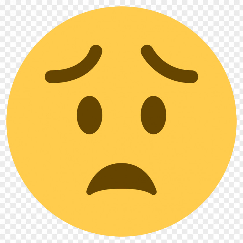 Crying Emoji Emoticon Worry Smiley Sticker PNG