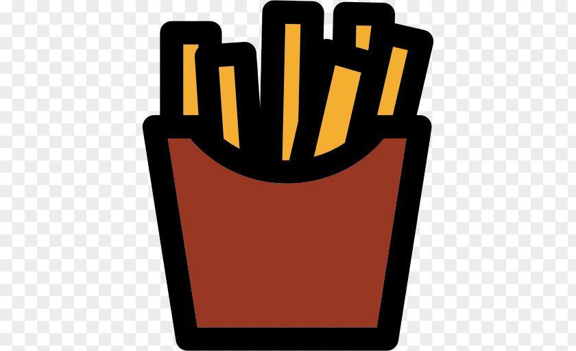 French Fries Fast Food Junk Potato Icon PNG