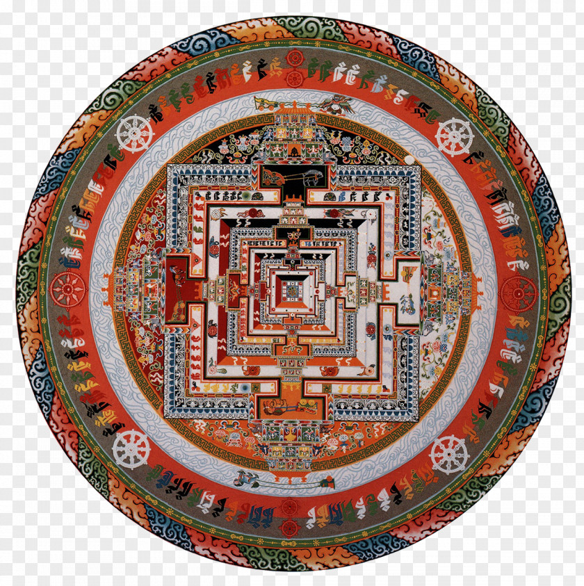 Buddhism The Mandala: Sacred Circle In Tibetan Kalachakra PNG