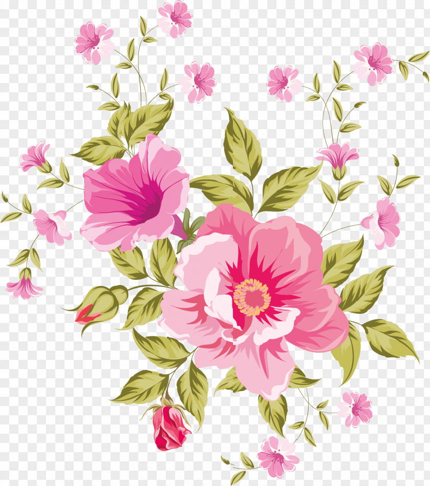 Flower Floral Design Drawing Clip Art PNG